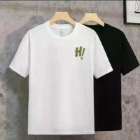 ราคา เสื้อยืดแขนสั้นผ้าฝ้ายแท้สำหรับผู้ชาย รุ่นใหม่ฤดูร้อน เสื้อคอกลมสำหรับผู้ชาย แฟชั่นผู้ชาย เสื้อยืดแขนครึ่งท่อนสำหรับงานหนัก (1734750441787327878)