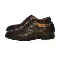 ราคา รองเท้าผู้ชาย Oxford, หนังแท้สุดหรู, หัวธรรมดา, แบบผูกเชือก, สีดำและสีน้ำตาล, เหมาะสำหรับชุดธุรกิจและสำนักงาน, รองเท้าทางการ, สำหรับผู้ชาย (1731065648838249226)