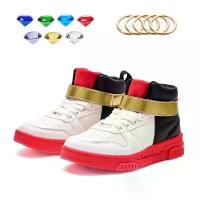 ราคา รองเท้าเงาสำหรับเด็กผู้ชาย, ผู้ใหญ่ชาย, รองเท้าผ้าใบโซนิค, รองเท้าผู้ชาย, รองเท้าผ้าใบเงา (1732268365149079762)