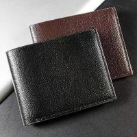 ราคา กระเป๋าสตางค์ผู้ชาย หนังแท้ กระเป๋าสตางค์ผู้ชาย ผลิตภัณฑ์พรีเมียม กระเป๋าสตางค์หนังวัวแท้สำหรับผู้ชาย กระเป๋าสตางค์สั้นสีดำ Portefeuille Homme (1735197891389720001)