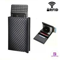 ราคา RFID Wallet กระเป๋าใส่บัตรเครดิต กระเป๋าใส่บัตร กระเป๋าสตางค์ผู้ชาย ป้องกันการโจรกรรม กระเป๋าใส่บัตรกันขโมย กระเป๋าใส่บัตรรุ่นใหม่ (1735018852985963885)