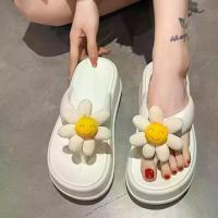 ราคา 【ของแท้ 100%】 ♤รองเท้าแตะหูคีบ แฟชั่นผู้หญิง วัสดุยาง EVA พื้นหนา น้ำหนักเบา กันลื่น สูง7เซน รุ่น 819-3♤ (1735113256393803376)