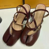 ราคา รองเท้าแตะแบบเปิดส้นสำหรับฤดูร้อน รองเท้าผู้หญิง สายรัดข้อเท้า รองเท้าแตะทาบี รองเท้าส้นสูงผู้หญิง ส้นกลม รองเท้าทาบีผู้หญิง รองเท้าไปงานปาร์ตี้สำหรับผู้หญิง (1734317053201713109)