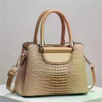 ราคา กระเป๋าถือหนังลายหินเงางามแบบหนังจระเข้, กระเป๋าผู้หญิง, กระเป๋าสะพายไหล่, กระเป๋าสะพายข้าง (1734694672839837146)