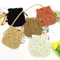 ราคา กระเป๋าแฟชั่นผ้าฝ้ายผูกมือ กระเป๋าสานขนาดเล็ก กระเป๋าชายหาดสานแบบสะพายไหล่เดียว กระเป๋าผู้หญิง (1733811980557059506)