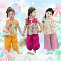 ราคา ราคาล้างสต๊อก ✯MooDeng Baby 2ชิ้น เสื้อ กางเกง คอตุ๊กตา แฟชั่นเด็ก ฤดูร้อน เสื้อกั๊ก เสื้อแขนกุด เด็กผู้หญิง★ (1734977770420077766)