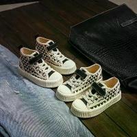 ราคา รองเท้าเด็ก รองเท้าผ้าใบสำหรับเด็กผู้หญิง ฤดูใบไม้ผลิและฤดูใบไม้ร่วง รองเท้าผ้าใบสูงสำหรับเด็กผู้ชาย รองเท้าผ้าลายสก็อตสีดำ รองเท้าผ้าสำหรับเด็ก รองเท้าลำลอง (1734038761102869900)