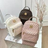 ราคา สไตล์เกาหลี ลายจุด ลาย กระเป๋าสะพายคู่ กันน้ำอเนกประสงค์ Crossbody bag แฟชั่นวินเทจ กระเป๋านักเรียน (1734730258291001221)