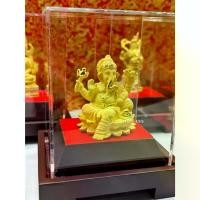 ราคา พระพิฆเนศ ความสำเร็จ เจริญรุ่งเรือง รูปปั้นเคลือบหน้าทองคำ 24 k / 99.99% พร้อมใบรับประกันสินค้า (1735521113923356281)