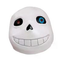 ราคา หน้ากาก Sans หน้ากากฮาโลวีน ของตกแต่งสำหรับบาร์ งานเลี้ยง เครื่องประดับชุดแฟนซี สำหรับผู้ชายและผู้หญิง ตกแต่งงานคาร์นิวัล คอสเพลย์ อุปกรณ์ถ่ายภาพ หน้ากากเกม (1732002487630857317)
