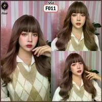 ราคา Falah วิกผม ผมยาว ดัดลอน หน้าม้าซีทรู ไหมพรีเมียม นำเข้าจากเกาหลี ไม่เงาไม่คัน ใส่แล้วไม่โป๊ะ ผมปลอม ฟรีตาข่ายคลุมผม คําแนะนําผลิตภัณฑ์ใหม่ของเดือนนี้ (1734488413167453221)