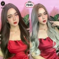 ราคา On time Falah วิกผม ผมปลอม แฮร์พีช วิกผมยาว ผมตรง แสกกลาง สไตล์เกาหลี วิกผมคอสเพลย์ แถมเน็ทฟรี!! พร้อมส่ง (1735427314422417375)