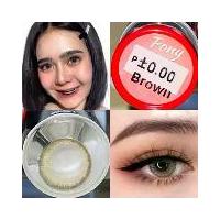 ราคา มีค่าสายตา Pitchy pony Gray Brown บิ๊กอาย สุดปัง คอนแทคเลนส์ รายเดือน มีอย แถมตลับฟรี เลนส์นิ่ม สวยปังมาก (1731234641432643646)