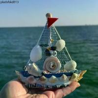 ราคา ☽☾ของตกแต่งโต๊ะ เรือใบเปลือกหอย โมเดลเรือ เมดิเตอร์เรเนียน ของที่ระลึก ของตั้งโชว์ (1735505951458756532)