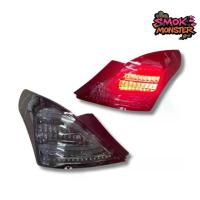 ราคา ไฟท้าย ไฟท้ายแต่ง LED BAR Nissan Almera 2012-2019 LED มี 2 สี สีสโมค และ สีใส ไฟเลี้ยววิ่ง (1735226952736147018)
