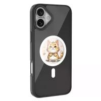 ราคา เคสโทรศัพท์พร้อมส่ง เคสสมาร์ทโฟนแบบแม่เหล็ก NFC พร้อมหมึก สามารถปรับแต่งภาพได้ สำหรับ iPhone 16/15/14 Pro Max เคสโทรศัพท์หน้าจอ แบบเลือกสีได้ 4 สี (1735150402012677547)