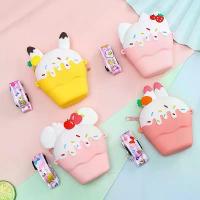 ราคา กระเป๋าใส่เหรียญซิลิโคนลายการ์ตูน ไอศกรีม ผลไม้ กระเป๋าสะพายข้างน่ารัก กระเป๋าไหล่ กระเป๋าใส่หูฟัง กระเป๋าเก็บลิปสติก จี้ (1735035210391324531)