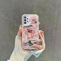 ราคา เคสโทรศัพท์สำหรับ Samsung Galaxy A32 5G และ Samsung Galaxy M32 5G ลายการ์ตูนคุชชั่นป้องกันกระแทกและกันตก สไตล์ Stitch ไอศกรีม เคสนิรภัยซิลิโคนพร้อมปกป้องกล้อง (1734367293481583951)