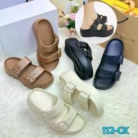 ราคา รองเท้าแพลตฟอร์ม CHARLES & KEITH ระดับพรีเมี่ยม วัสดุ EVA ระบายอากาศ น้ำหนักเบา ส้นสูง 6 ซม. 3 สี ดำ ครีม แทน 112-CK (1733882832045508581)