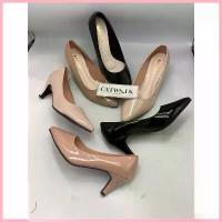 ราคา รองเท้าคัชชูหัวแหลมส้นเข็ม หนังแก้ว สูง2นิ้ว มี4สี ขาว ครีม นู๊ด ดำ(ฺBelongse) คําแนะนําการขายที่ร้อนแรงในเดือนนี้ (1735243256209638589)