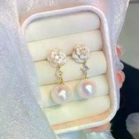 ราคา ต่างหูแบบหนีบ "ครีม คามีเลีย" ทำจากเงินแท้ ต่างหูมุกสีชมพูแบบไม่ต้องเจาะหู ดีไซน์ลายขดม้วนกันยุง ลายดอกไม้สำหรับผู้หญิงที่มีใบหน้ากลมหรือเหลี่ยม (1735429227095164723)