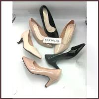 ราคา รองเท้าคัชชูหัวแหลมส้นเข็ม หนังแก้ว สูง2นิ้ว มี4สี ขาว ครีม นู๊ด ดำ(ฺBelongse) คําแนะนําผลิตภัณฑ์ใหม่ของเดือนนี้ (1734628282460505294)