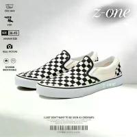 ราคา Slip-On Checkerboard (Classic)รองเท้าผ้าใบ รองเท้าผ้าใบแบบสวม สนีกเกอร์ทรงต่ำแบบยูนิเซ็กซ์ ผ้าใบ แบบสวม ขนาด 36-45 (1734945182949541545)