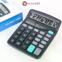 ราคา [เก็บเงินปลายทาง] เครื่องคิดเลข 12 หลัก สีดำ 12 Digits KK-837B ER-E016 (1731448989318022865)