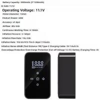 ราคา เครื่องสูบลมไร้สาย เครื่องสูบลมไฟฟ้าพร้อมหน้าจอดิจิทัลไร้สาย + DC + USB‑C (1735205034982540479)