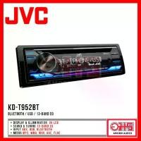 ราคา JVC KD-T952BT เครื่องเสียงติดรถยนต์แบบมีซีดี พร้อมฟังชั่น Bluetooth / USB / 13-Band EQ / ไฟเรืองแสงที่เปลี่ยนสีได้ 2 โซน / JVC Remote App / AMORN AUDIO (1735006266882754501)