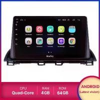 ราคา Harfey- หน้าจอสัมผัส Android QLED ขนาด 9 นิ้ว สำหรับ Mazda 3 A-xela รุ่นปี 2014 2015 2016-2019 รองรับ AUX Bluetooth WiFi USB GPS ระบบนำทาง วิทยุ รองรับ 0BD2 SWC Carplay DSP FM/AM/RDS (1734550942983292