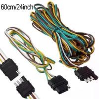 ราคา สายไฟสำหรับตัวเชื่อมต่อรถบรรทุก อะแดปเตอร์ SAE แบบ 4 รู เหมาะสำหรับไฟท้ายรถยนต์ (1735521048283219135)