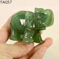 ราคา [ส่งฟรี] TAQ57 ของตกแต่งบ้าน หุ่น ของสะสม เขียว ช้างแกะสลักอเวนเจอรีน รูปปั้นช้าง หินหยก แกะสลักด้วยมือ (1735369780504922081)