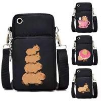 ราคา ผู้หญิง กระเป๋าและกระเป๋าถือ การ์ตูน Capybara Kawaii กระเป๋าโทรศัพท์มือถือมินิ ฮาราจูกุ Y2K กระเป๋าโท้ท เหรียญ ข้อมือ กระเป๋าสะพายข้างใบเล็ก (1730891201275464005)