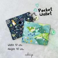 ราคา ❥ achii.p | กระเป๋าสตางค์ผ้าแฮนด์เมด 3 ช่อง ใส่บัตร แบงค์ เหรียญ + พกจ.ดอกไม้ ผ้าคอตตอน100% (1735269858929706506)