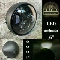 ราคา ไฟหน้าแต่ง LED ลูกแก้ว ทรงกลม ขนาด 6 นิ้ว เหมาะสำหรับมอเตอร์ไซค์สไตล์ วินเทจ คลาสสิค คาเฟ่ เรโทร บอบเบอร์ HD อื่นๆ (1735061336289019310)