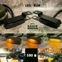 ราคา ไฟเลี้ยวแต่ง LED จับใต้แฮน ไฟเลี้ยววิ่ง เหมาะสำหรับมอเตอร์ไซต์สไตล์ คลาสสิค วินเทจ เรโทร บ๊อบเบอรฺ คาเฟ่ HD และ อื่นๆ (1734942039463659348)