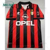 ราคา เสื้อบอล ย้อนยุค เอซี มิลาน เหย้า 1996 Retro AC Milan Home เรโทร คลาสสิค 1996-97 (1735461698553742893)