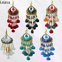 ราคา LEASA รูปหัวใจ ต่างหูพู่โบฮีเมียน สไตล์โบฮีเมีย เรโทร ต่างหูสไตล์ชนเผ่า อุปกรณ์เครื่องประดับอัญมณี รูปทรงเรขาคณิต ต่างหูแบบกลวง สำหรับผู้หญิง (1735443494314607776)