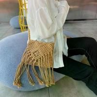 ราคา dollyfu เรโทร หวายสานทอ ถุงฟางฤดูร้อน งานทำมือ กระเป๋าชายหาดมีพู่ห้อย กระเป๋าถือแบบถัก ผู้หญิงผู้หญิงผู้หญิง (1735229019648132316)