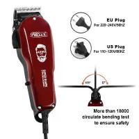 ราคา ปัตตาเลี่ยนผม WALUX Professional AC220-240V 10W เครื่องตัดผมทรงพลังสำหรับผู้ชายที่บ้าน เครื่องโกนหนวด สายเคเบิล 2 เมตร เครื่องตัดผม 8 หวีป้องกัน (1733269886418912479)