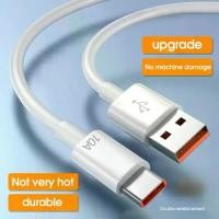 ราคา สายเคเบิล USB Type‑C 10A สำหรับชาร์จเร็ว รองรับโทรศัพท์มือถือ ใช้ได้กับ Huawei P30, Xiaomi, Realme, Samsung และ Poco X6 เป็นทั้งสายข้อมูลและสายชาร์จ (1734722867572868615)