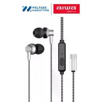 ราคา Aiwa หูฟังมีสาย ESTM-138 รุ่น ESTM-138 หูฟังในตัวแบบมีสาย Type-C น้ำหนักเบา ด้วยไดรเวอร์แบบไดนามิก รับประกัน 1 ปี ชุด เครื่อง เสียง คาราโอเกะ 6.0 s3 ตู้ ลําโพง ลําโพงบลูทูธ (1733388708990125625)