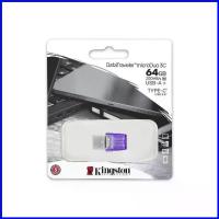 ราคา Kingston 64GB DataTraveler microDuo 3Cแฟลชไดรฟ์ USB Type-C และ Type-A คําแนะนําผลิตภัณฑ์ใหม่ของเดือนนี้ (1735279537667475320)