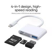 ราคา Joyroom S-H142 4in1 Card Reader สำหรับไอโฟน และ ไอแพด คําแนะนําผลิตภัณฑ์ใหม่ของเดือนนี้ (1735044028577056414)