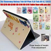 ราคา เคสป้องกันแท็บเล็ต, สำหรับ Samsung Galaxy Tab A9 Plus 11.0 และ Tab A9 8.7, ทำจากหนัง TPU คุณภาพสูง, ดีไซน์การ์ตูนน่ารัก, พร้อมช่องเสียบปากกาและขาตั้งแบบพลิกได้, SM-X215, SM-X216B (1735227297394034321)