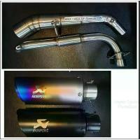 ราคา คอท่อสแตนเลส Honda MSX MSX-SF Demon125 พร้อม ปลายท่อ Akapaovic กระป๋อง เสียงแน่น งานสวยแข็งแรง (1733779362329953915)