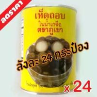 ราคา ยกลัง 24 กระป๋อง เห็ดถอบ เห็ดเผาะ กระป๋อง ในน้ำเกลือ (1729606619309574277)