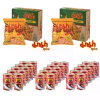 ราคา 2 กล่องของหมูสับแม่หม่า 55 กรัม X 30 ซอง และปลากระป๋อง 3 แพ็ค ตราแม่คราตี แบบเปิดฝาดึง 155 กรัม X 10 กระป๋อง (1735237190454511044)