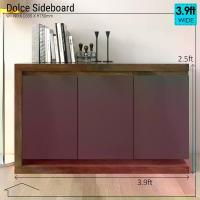 ราคา Tomato Home ชั้นวางทีวี Dolce sideboard กว้าง 120ซม ตู้อเนกประสงค์ ตู้เสื้อผ้า ตู้เตี้ย | Chic สวยหรูเรียบง่าย | แข็งแรง (1730317070440302994)